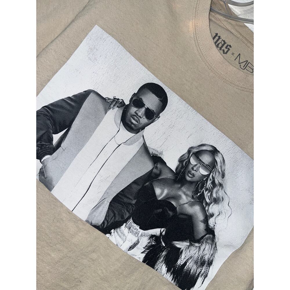 Mary J Blige x Nas Concert TShirt Merchandise S - Picture 2 of 5